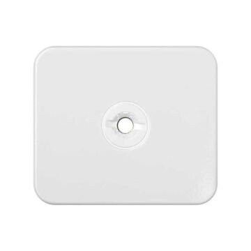 Tapa para portafusible, con base de cerámica, para fusibles cilíndricos tamaño 8x32mm blanco nieve simon 75