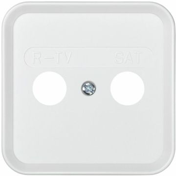 Placa toma r-tv+sat