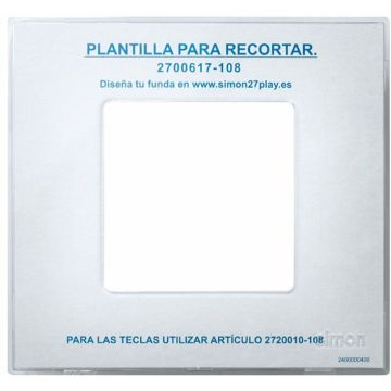 Funda 2 módulos transparente s27 play