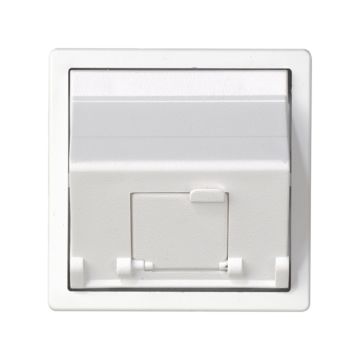 Placa v&d inclinada cg para 1 rj45