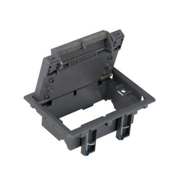 Tapa registro de suelo 1 módulo gris