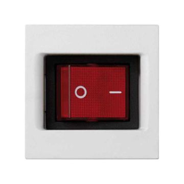 Placa k45 interruptor luminoso nieve