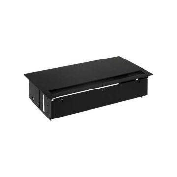 Kit emp. tapa, 2 schuko, 4 huecos, ng