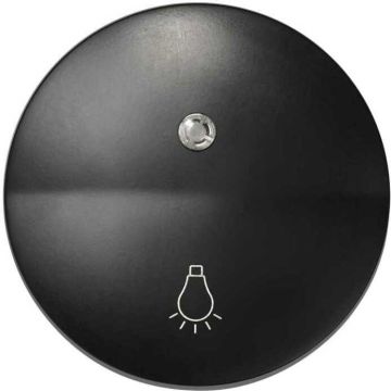 Tecla indiv. pulsador con visor+luz