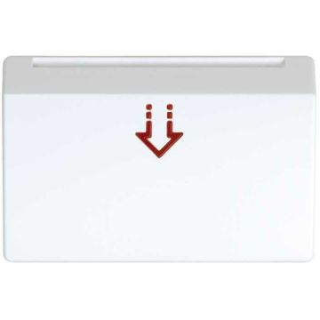 Tapa con visor interruptor de tarjeta