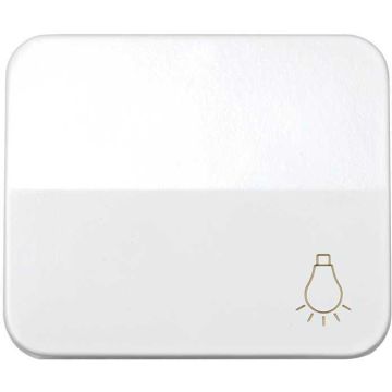Tecla individual pulsador con luz
