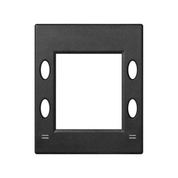 Tapa simon 82 centralizaciones para mecanismos display grafito