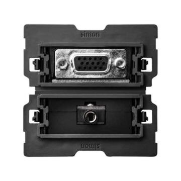 Conector vga + minijack 2m
