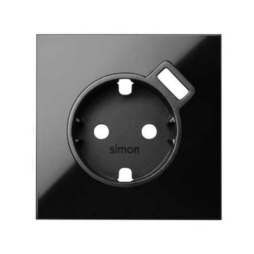 Tapa para base schuko con carg usb