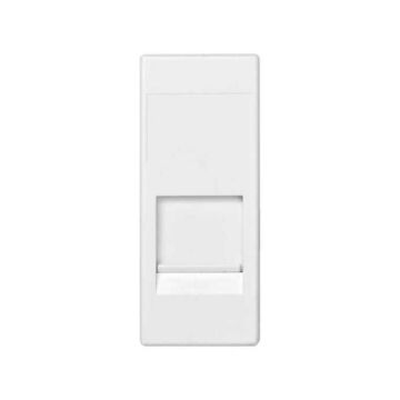 Adaptador para 1 conector rj-45 amp blanco simon 82 centralizaciones