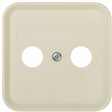 Placa toma r-tv+sat