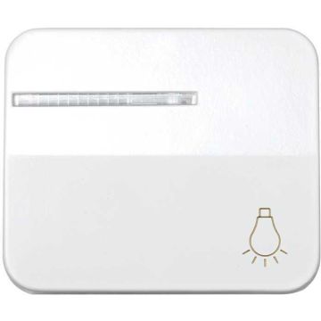 Tecla indiv. pulsador con visor+luz