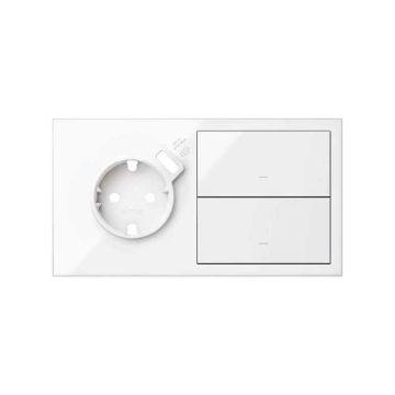 Kit front 2 el.base c/carg.usb +2 teclas