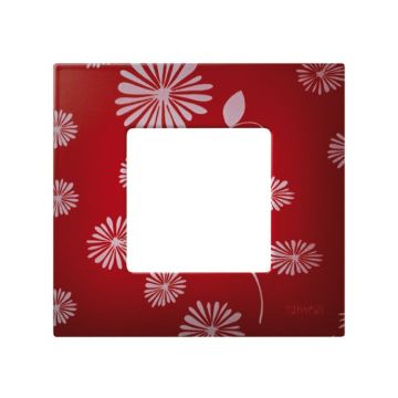 Funda simon 27 play con 1 elemento rojo/blanco