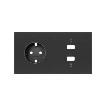 Kit front 2 el. base + cargador 2xusb