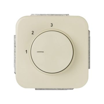Conmutador rotativo simon 31 con 3 posiciones marfil