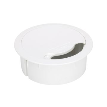 Grommet - cable outlet white s500 cima