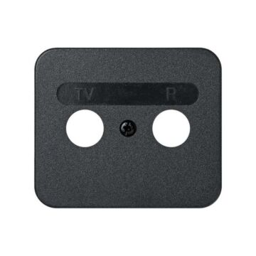 Tapa para toma de r-tv grafito simon 75