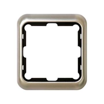 Marco 1 elemento 80x88mm aluminio simon 75