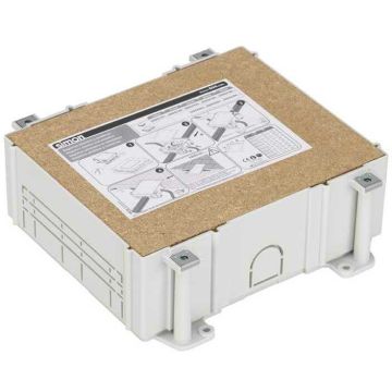 Cubeta plástico caja suelo reg. 3 mód.