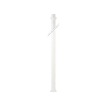 Columna 1 cara de 3 metros blanco