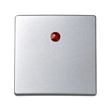Tecla individual para mecanismos de mando con luminoso aluminio simon 73 loft