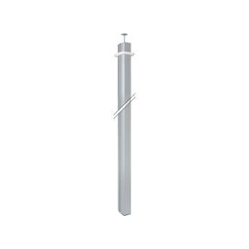 Columna 2 caras ovalada 3 mt. 110x80mm