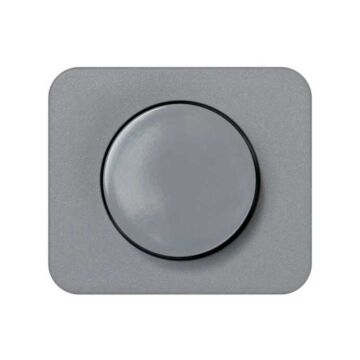 Tapa con botón para regulador electrónico gris simon 75