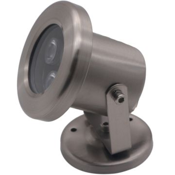 Proyector LED ISEO, de 8W con 3 LEDs de 6500K y 816lm. La luminaria es sumergible, para una iluminación resistente y de bajo consumo en todo tipo de a