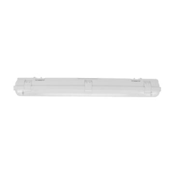 PANTALLA ESTANCA BERLIN ECO ELECTRÓNICA 2x18W GRIS