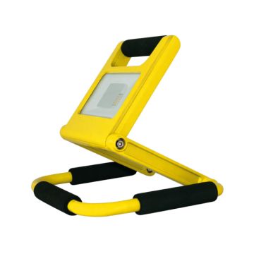PROY.LED LECCO,20W COLOR AM.BAT.LI-ION RECARG.1601lm FLUJO 4000K.DOS NIV.LUMÍNIC
