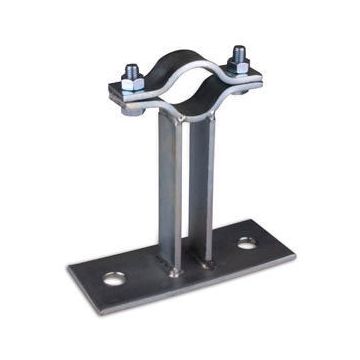 Juego anclajes placa tornillo metálico