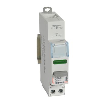 Pulsador 20a -250 v~ na + nc