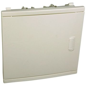 Caja modular de empotrar nedbox con puerta aislante extraplana - 1 fila de 12+2 módulos