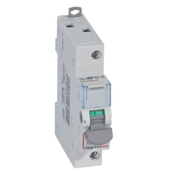 Interruptor seccionador dx³ -is - 1p - 250 v~ - 20a - 1 módulo