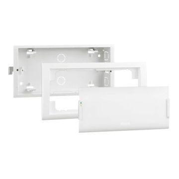 Caja de empotrar l31 led con marco rectangular