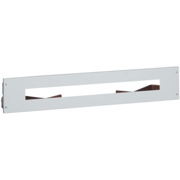 Tapa cubrebornas metal xl³ 800/4000 - con tornillos - para aparato modular - alt. 150mm - 36 módulos