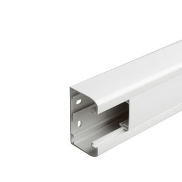 Canal dlp de clipaje directo 50x80- 1 tapa 45mm - l. 2m - blanco