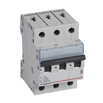 Magnetotérmico tx³ - 3p - 400v~ - 20a - curva c - 3 módulos