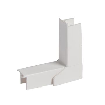 Ángulo int.-ext. variable - para moldura dlplus 16x16 - blanco