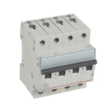 Magnetotérmico tx³ - 4p - 400v~ - 40a - curva c - 4 módulos