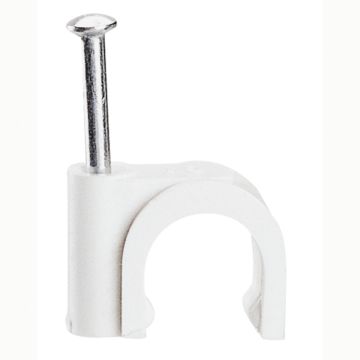 Grapillones fixfor para cable de ø8, longitud 25mm - blanco