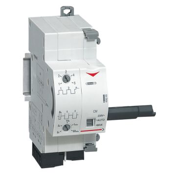 Mando motorizado dx³ - 230 v~ - 2 módulos/polo- con reconexión automática