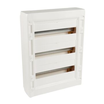Caja modular de superficie xl³125 - 3 filas de 18 módulos