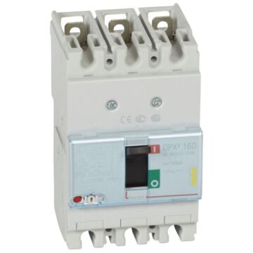 Automático mccb dpx³ 160 - magnetotérmico - 3p - icu 16 ka (400 v~) - in 100a