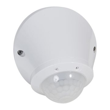 Detector pir 180º pared / 360º techo - alcance 8m