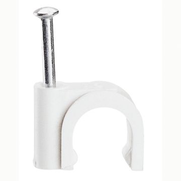 Grapillones fixfor para cable de ø6, longitud 25mm - blanco