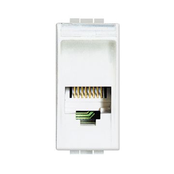 Base telef.4 cto.rj11 2 mod.light