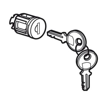 Bombín con llave tipo 405 - para puerta xl³ - con 1 juego de 2 llaves
