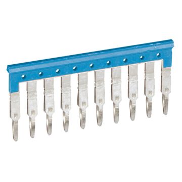 Peine para borna viking 3 tornillo y resorte - para 10 borna - paso de 6